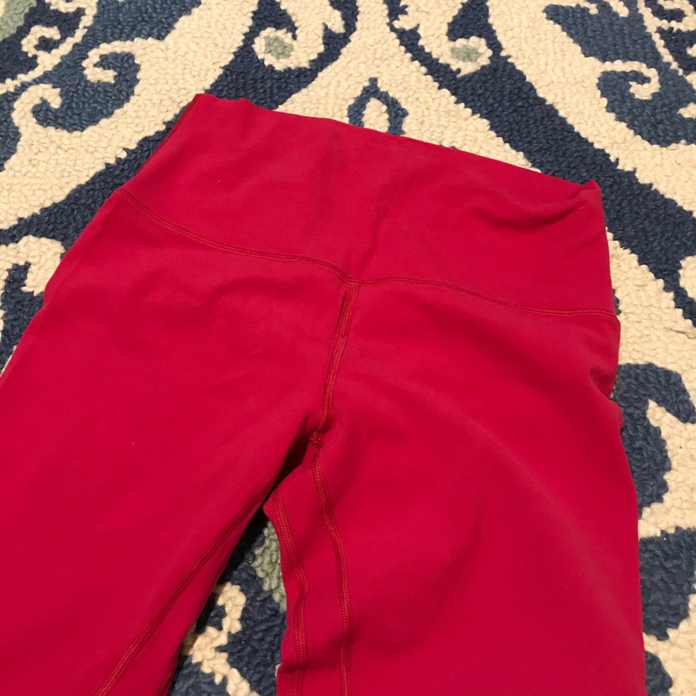 lululemon athletica Red Capris - Picture 6 of 8